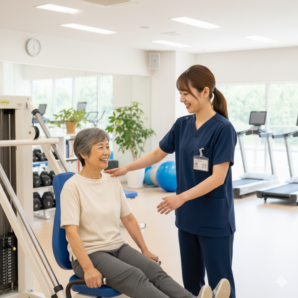 2年目の後輩指導の様子