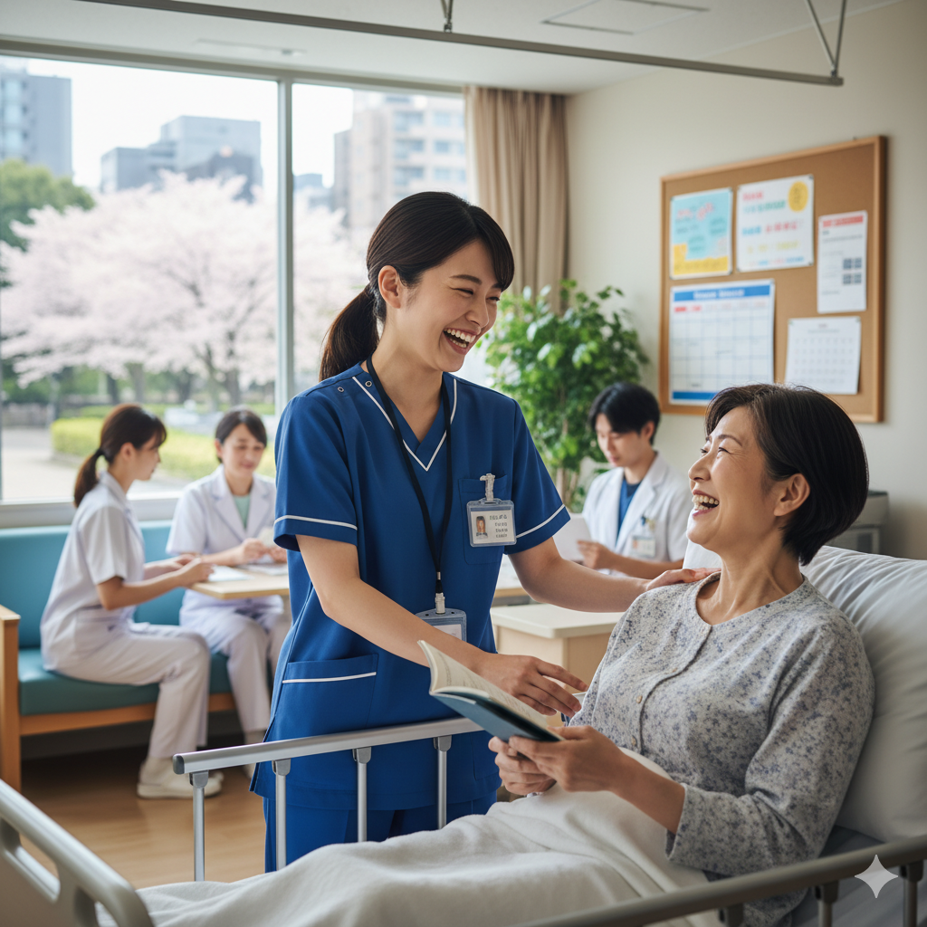 ワークライフバランス - 笑顔で働くスタッフ