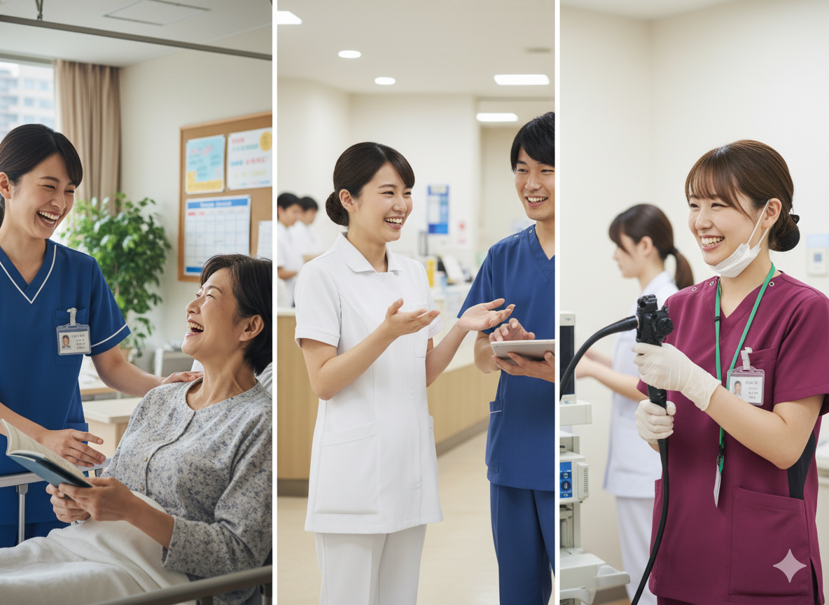 他部署ローテーションの様子