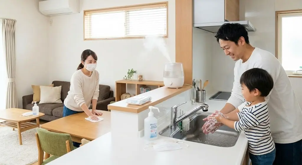 インフルエンザの予防